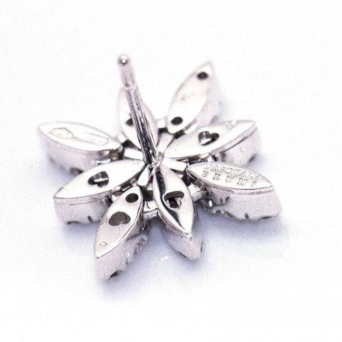 Boucles d'oreilles Pasquale Bruni Guirlanda - Boucles d'oreilles en or blanc 18 carats et diamants 58 Facettes D360378CS