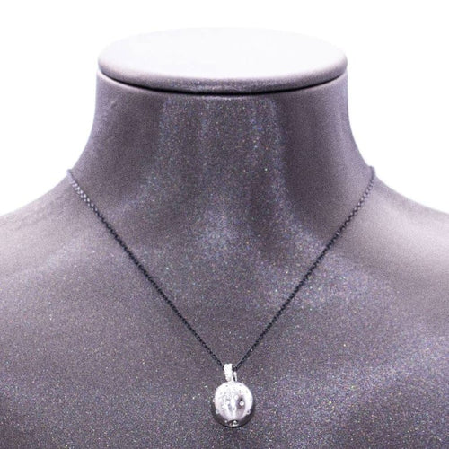 Collier MIMI 2 Ors - Collier en or blanc et or rose 18 carats et diamants 58 Facettes D360388CS