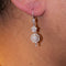 Boucles d'oreilles Sunny - Boucles d’oreilles en or blanc 18 carats et diamants 58 Facettes D360396CS