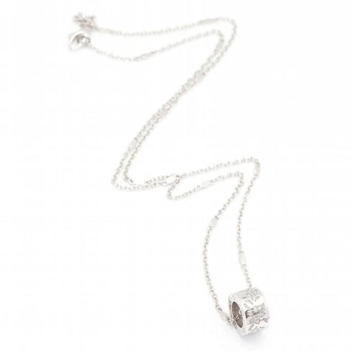 Collier Gucci Icon Blossom - Collier en or blanc 18 carats et émail 58 Facettes D360458FJ