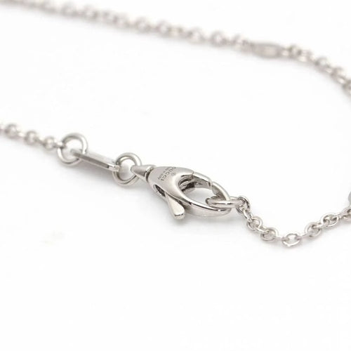 Collier Gucci Icon Blossom - Collier en or blanc 18 carats et émail 58 Facettes D360458FJ