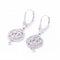 Boucles d'oreilles MONAKAL - Boucles d'oreilles en or blanc 18 carats et diamants 58 Facettes D360395CS