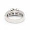 Bague 56 CENTOVENTUNO - Bague en or blanc 18 carats avec diamants et topazes bleues 58 Facettes D360500FJ