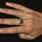 Bague 54.5 Carrera y Carrera - Bague en or blanc 18 ct sertie d’une citrine 58 Facettes D360526FJ
