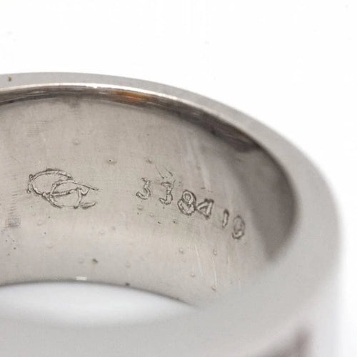 Bague 54.5 Carrera y Carrera - Bague en or blanc 18 ct sertie d’une citrine 58 Facettes D360526FJ