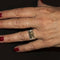 Bague 54 CENTOVENTUNO - Bague en or blanc 18 kt et diamants champagne 58 Facettes D360527FJ