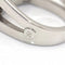 Bague 54 CENTOVENTUNO - Bague en or blanc 18 kt et diamants champagne 58 Facettes D360527FJ