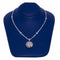 Collier Collier fleur de tournesol en or rose et or blanc 18 carats et diamants 58 Facettes D360911FV