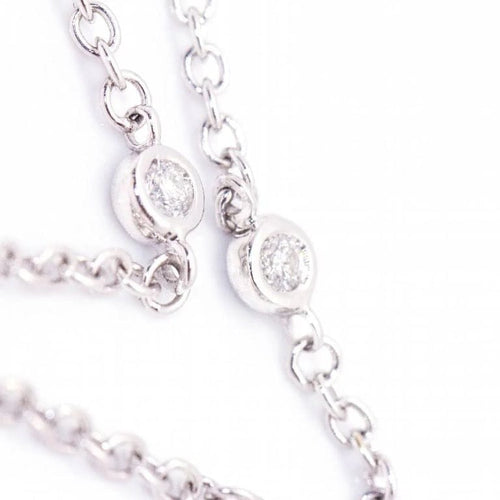 Collier Collier fleur de tournesol en or rose et or blanc 18 carats et diamants 58 Facettes D360911FV