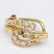 Boucles d'oreilles Boucles d'oreilles - Or jaune 18 carats et diamants taille brillant 58 Facettes D361042JC