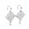 Boucles d'oreilles ALT - Boucles d'oreilles vintage en or blanc 18 carats et diamants 58 Facettes D361158SP