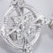 Boucles d'oreilles ALT - Boucles d'oreilles vintage en or blanc 18 carats et diamants 58 Facettes D361158SP
