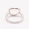 Bague 54 MIMI MILANO MIMI LUNA - Bague en or blanc 18 carats, diamants et pierre de lune 58 Facettes D361615UZ