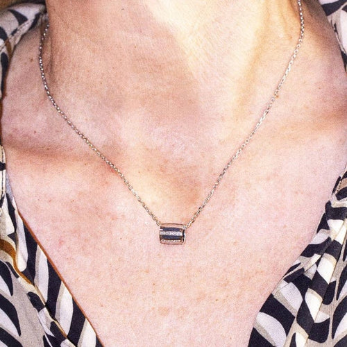 Collier Chaumet Class One - Collier en or blanc 18 carats et diamants 58 Facettes D361601UZ