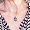 Collier Satelit - Collier en or bicolore 18 carats et diamants 58 Facettes D361623UZ