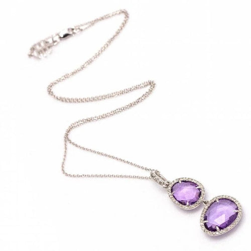 Collier MIMI MILANO - Collier en or blanc 18 kt et diamants 58 Facettes D361621UZ