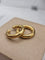Boucles d'oreilles Boucles d’oreilles créoles vintage en or jaune 18 ct (années 1980) 58 Facettes CV-009