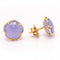 Boucles d'oreilles Pasquale Bruni Bon Ton - Boucles d’oreilles en or rose 18 carats et calcédoines 58 Facettes D361628UZ