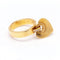 Bague 54 Bvlgari Cuore - Bague en or rose 18 carats et diamants 58 Facettes D361632UZ