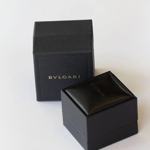 Bague 54 Bvlgari Cuore - Bague en or rose 18 carats et diamants 58 Facettes D361632UZ
