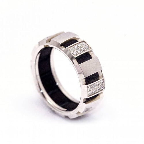 Bague 53.5 Chaumet Class One - Bague en or blanc 18 carats 58 Facettes D361637UZ