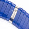 Bracelet JARRETIERE - Bracelet élastique en or blanc 18 kt, diamants et céramique bleue 58 Facettes D362071SO
