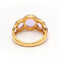 Bague 55 Bague en or rose 18 carats avec améthyste et diamants 58 Facettes D361639UZ