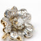 Boucles d'oreilles Boucles d'oreilles fleurs bicolores en or 18 carats et diamants 58 Facettes D362768RR