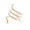 Bague 50 - 52 Bague spirale en or rose 18 carats et diamants 58 Facettes D363120CG