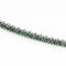 Bracelet Bracelet rivière en or blanc 18 carats et émeraudes 58 Facettes D363126CG