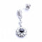 Boucles d'oreilles Boucles d’oreilles pendantes - Or blanc 18 kt et diamants 58 Facettes N102862LF