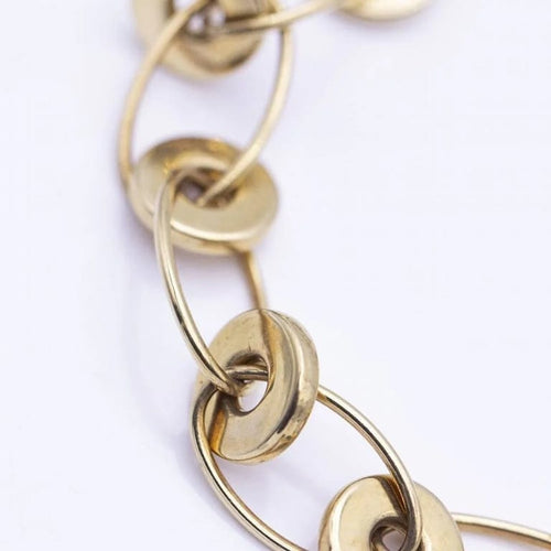 Bracelet Bracelet d’auteur en or jaune 18 ct 58 Facettes N102866LF