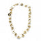 Collier Collier à anneaux en or jaune 18 kt 58 Facettes N102865LF