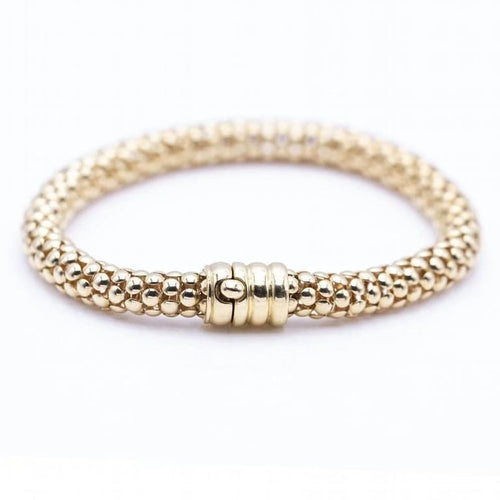 Bracelet Bracelet de créateur en or jaune 18 ct 58 Facettes N102872LF