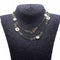 Collier Collier en or jaune 18 ct et spinelles noires 58 Facettes N102871LF