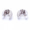 Boucles d'oreilles Boucles d'oreilles - Pavé de diamants en or blanc 18 ct 58 Facettes N102938EJ