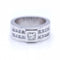 Bague 55 Bague femme en or blanc 18 ct avec diamant princesse 58 Facettes N102887LF
