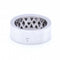 Bague 55 Bague femme en or blanc 18 ct avec diamant princesse 58 Facettes N102887LF