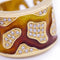 Bague 54 FIREMOON - Bague en or jaune 18 ct, émail et diamants 58 Facettes N102892