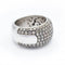 Bague 55 Rosse - Bague bicolore en or rose et or blanc 18 kt et diamants 58 Facettes N102895