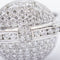 Bague 56 Bague Poker - Bague en or blanc 18 ct et diamants 58 Facettes N102900