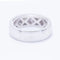 Bague 55 Bague en or blanc 18 ct avec diamants 58 Facettes N102928EJ