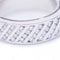 Bague 55 Bague en or blanc 18 ct avec diamants 58 Facettes N102928EJ