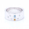 Bague 57.5 Bague en or blanc 18 ct avec diamants 58 Facettes N102927EJ