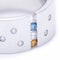 Bague 57.5 Bague en or blanc 18 ct avec diamants 58 Facettes N102927EJ