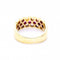Bague 48 Bague en or jaune 18 ct avec rubis et diamants 58 Facettes N102931EJ