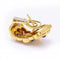 Boucles d'oreilles Boucles d’oreilles - Or jaune 18 ct, saphirs et diamants 58 Facettes N102936EJ