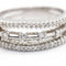 Bague 55.5 Damiani - Bague en or bicolore 18 ct et diamants 58 Facettes D360530FJ