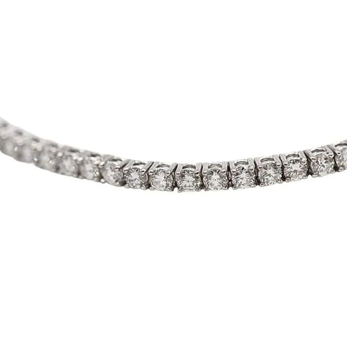Bracelet Bracelet rivière - Bracelet en or blanc 18K et diamants 58 Facettes D363763CG