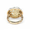 Bague 54 Pomellato Tango - Bague en or blanc et rose 18 carats avec diamants 58 Facettes D362795SO
